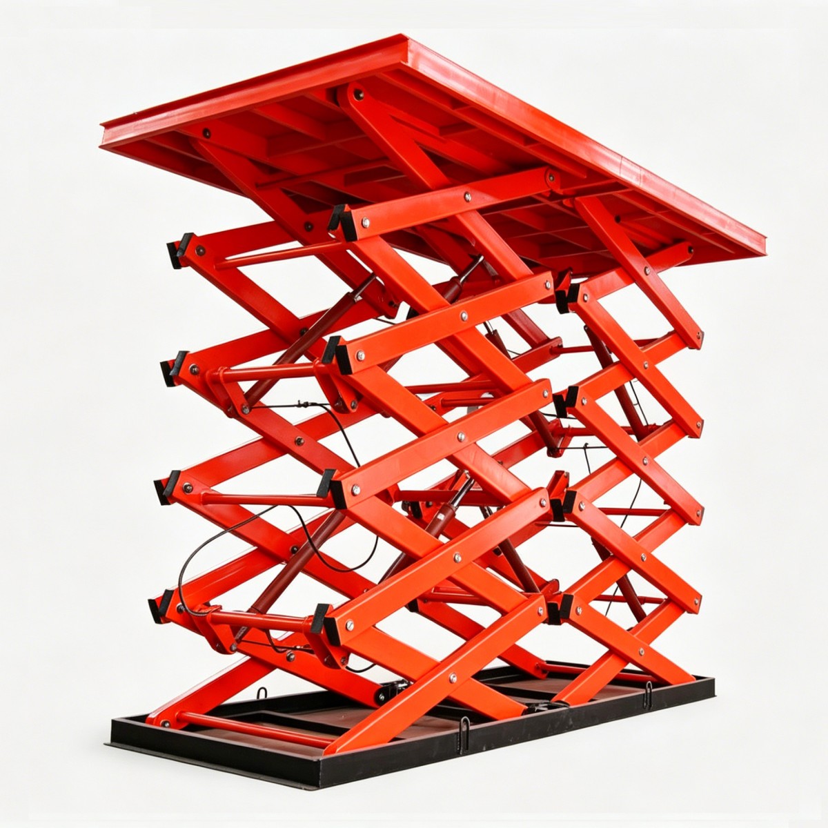 怀化麻阳江口墟镇重型固定升降机